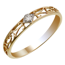 Gigi sterling silver, gold plated